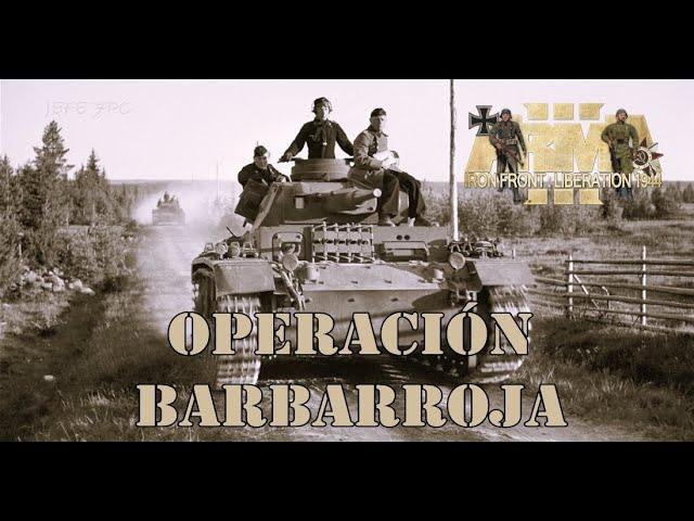 ArmA 3 (WW2 mod IFA) OPERACIÓN BARBARROJA Coop.30 con GRUPO ARMADOS EN DIRECTO [21:9 1440p60]