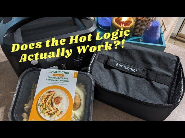 Testing a HOT LOGIC Mini Portable Oven by Warming Up a Meal! | Simple Van Life Cooking ️