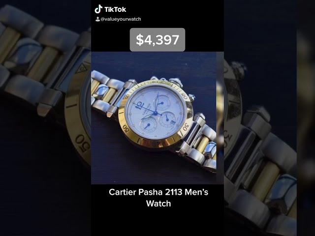 For sale: Cartier Pasha 2113 Men’s Watch