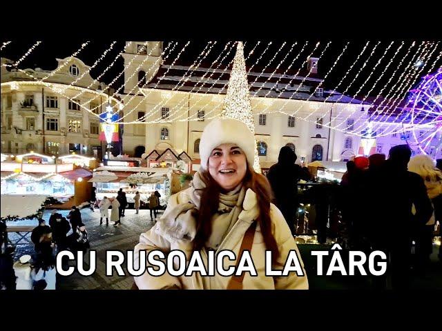 Cu RUSOAICA la TÂRGUL de CRĂCIUN din SIBIU. Prețuri cam piperate și atmosferă plăcută