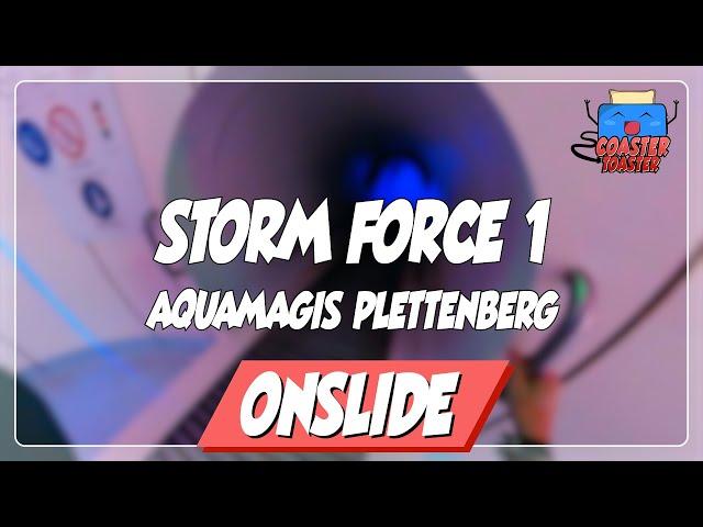 Storm Force 1 - Aquamagis Plettenberg - Weltweit erste Highspeed-Windrutsche | POV