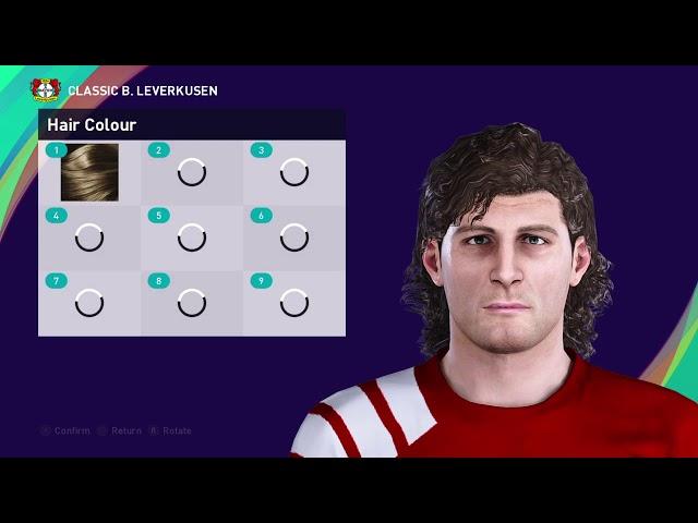 PES 2021: Arne Larsen Økland Face+Stars