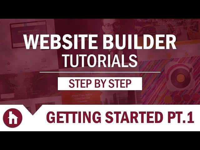 Getting Started in Website Builder | Part 1