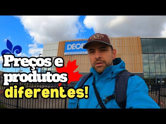 DECATHLON NO CANADÁ! - ACHEI COISAS QUE NÃO TÊM NO BRASIL!