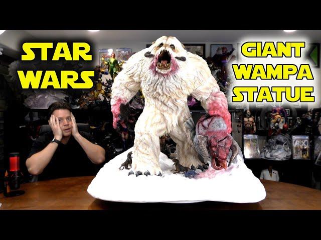 UNBELIEVABLE STAR WARS STATUE:  Giant Custom WAMPA