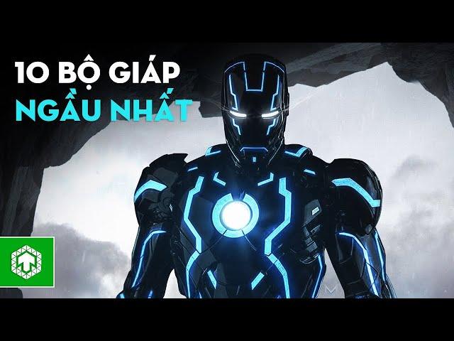 Top 10 Bộ Giáp Ấn Tượng Nhất Của Người Sắt Iron Man | Ten Tickers