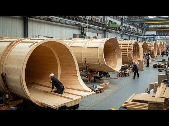 Inside Wooden Factory: Mass Production Process Of Wooden Kitchenware & Tableware