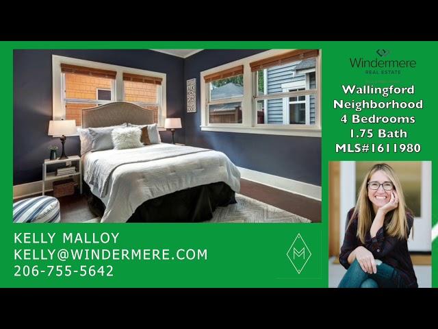 Kelly Malloy   4655 Eastern Ave N  Seattle - SOLD!