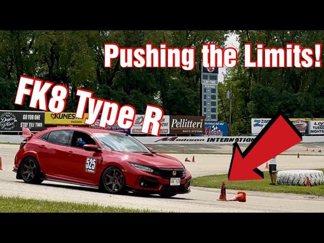 Pushing limits in my FK8 civic type R