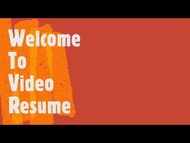Video Resume || For Diu Laptop || Daffodil International University