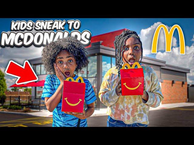 Kids Sneak to McDonald’s [THEY INSTANTLY REGRET IT]