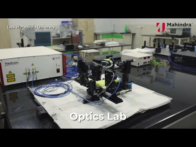 The State-of-the-art  Labs at Mahindra University