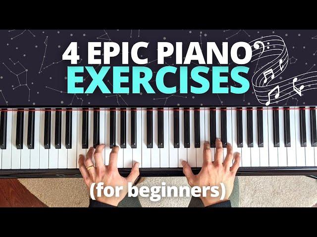 4 Epic Piano Exercises You'll Play Over and Over Again!