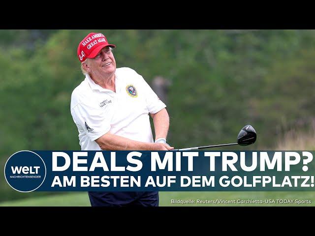 DONALD TRUMP: Diplomacy on the Golf Course? How to Win the Ex-President's Heart!