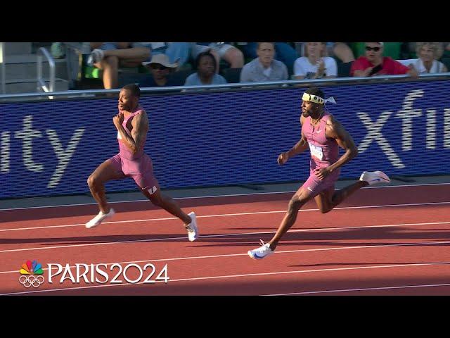 'Kung Fu' Kenny Bednarek makes it look EASY in 200m semi at Trials | NBC Sports