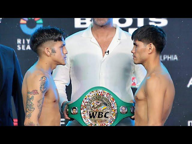 Bam Rodriguez vs Pedro Guevara • FULL WEIGH IN & FACE OFF