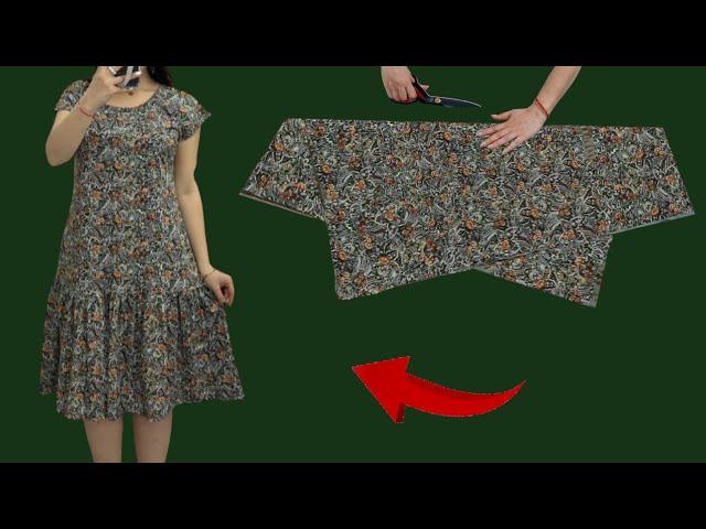 ️Amazing Sewing Idea Dresses ️All Size Sew This In 10 Minute Summer Trends Dresses So Easy Style