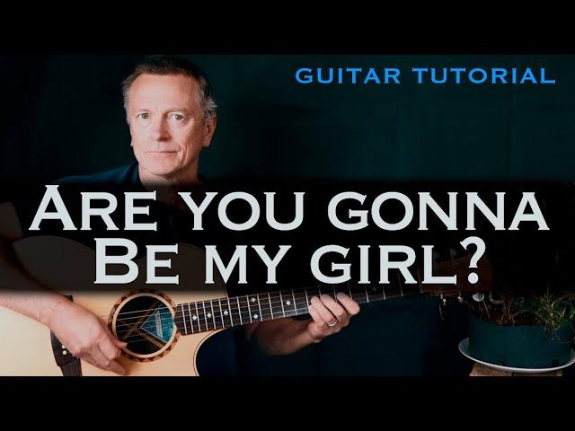 Are you gonna be my girl Jet guitar lesson tutorial