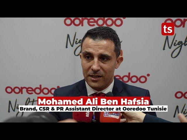 Mohamed Ali Ben Hafsia présente la 4ème édition du Ooredoo Tunisie Night Run by Xiaomi