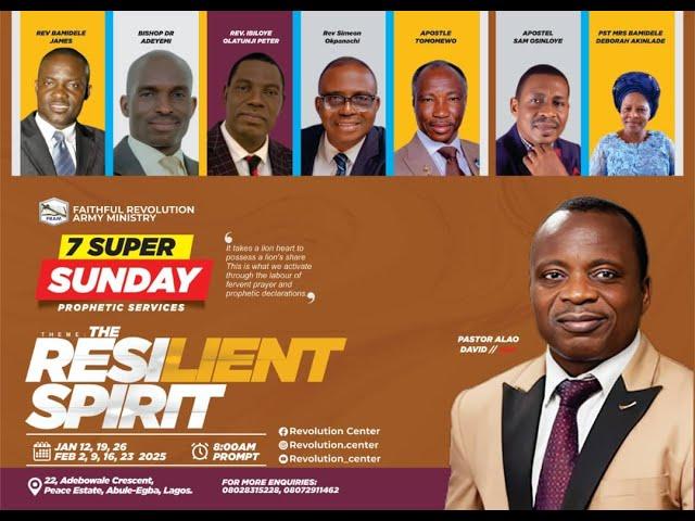 7 SUPER SUNDAY (1) || RESILIENT SPIRIT || REVOLUTION CENTER