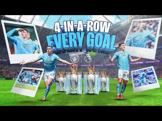 Every Premier League goal from all four seasons | 20/21 to 23/24 | 4-IN-A-ROW