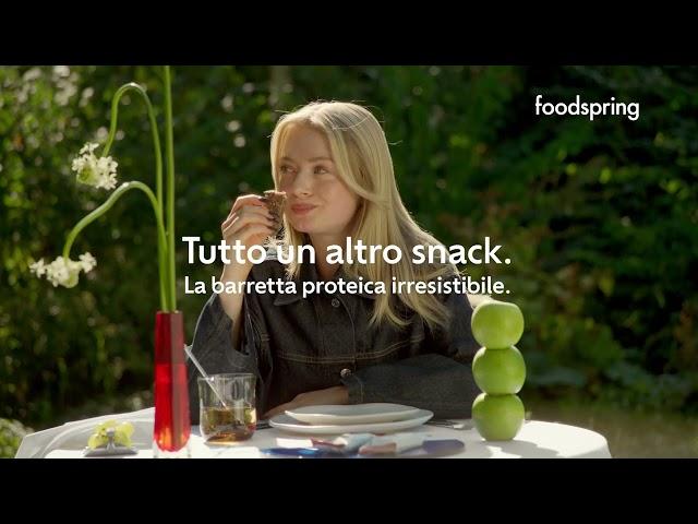 foodspring - lo snack gustoso con le Barrette Proteiche Extra Cioccolato!