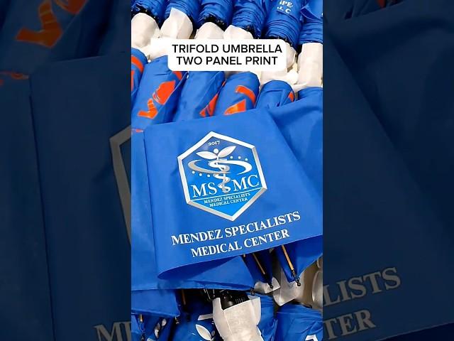 TRIFOLD UMBRELLA PRINT Contact us on facebook IVEM Digital Printing Services for inquiries.