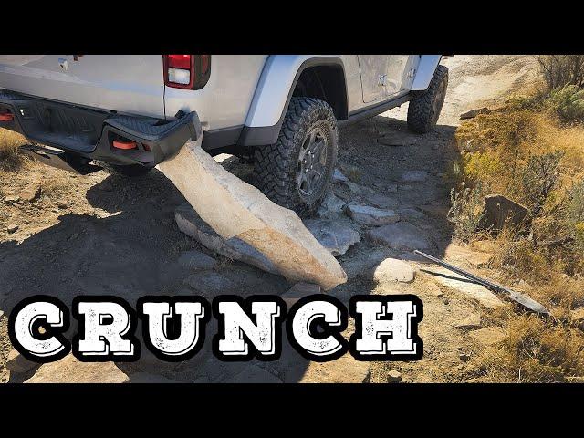 This did NOT go as planned! 23 Jeep Gladiator Mojave vs Lion's Loop