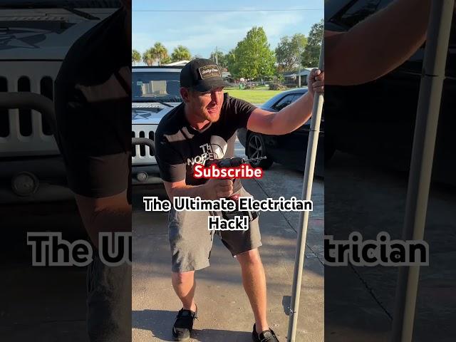 This Hack Is Gangsta! #milwaukeetool #electricianhacks #hack #tips #tipsandtricks #electrician