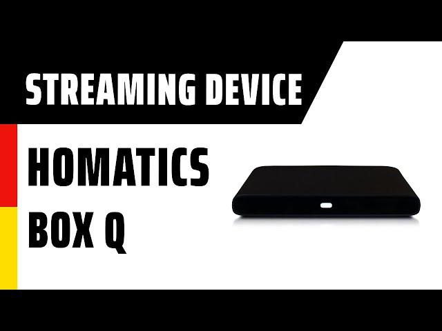 Streaming Device Homatics Box Q | TEST | Deutsch