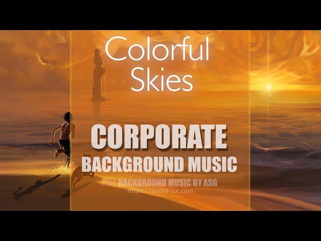 FREE download / COLORFUL SKIES / Corporate background music by Synthezx