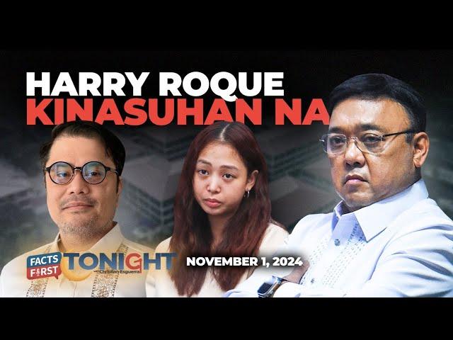 Harry Roque kinasuhan na