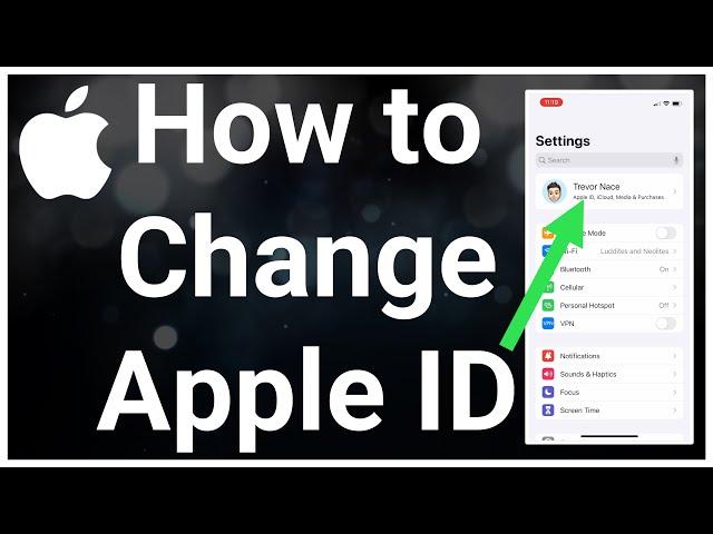 How To Change Apple ID Without Losing Data