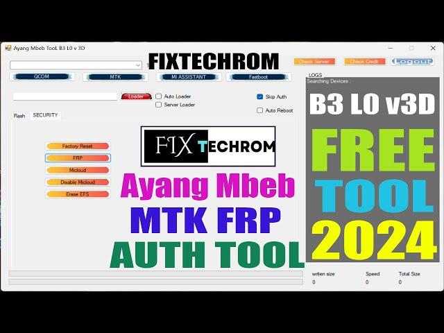 Ayang Mbeb MTK FRP Auth Tool 2024 | Miflash Auth Free | EDL FRP  Assist