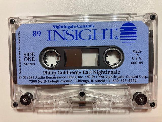 1990 Nightingale Conant Insight Earl Nightingale Philip Goldberg Cassette Tape #89 Side One