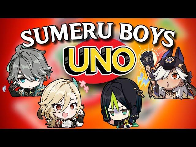 THE 4GGRAVATE SUMERU BOYS PLAYED UNO