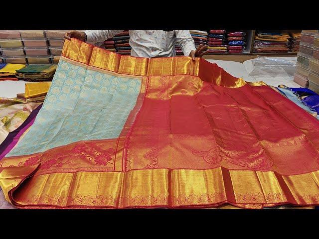 #Chickpet Bangalore Softsilk sarees & Handloom Wedding Silk Sarees Single Sarees Shipping Available