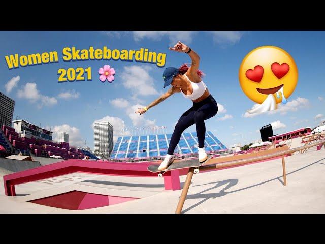 Best Women Skateboarding Videos ‍️ | Female Skateboarders 2021 | Girl Skater Compilation