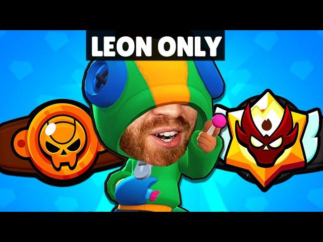 How I pushed Bronze to Masters Rank with ONLY LEON! (it was hard)