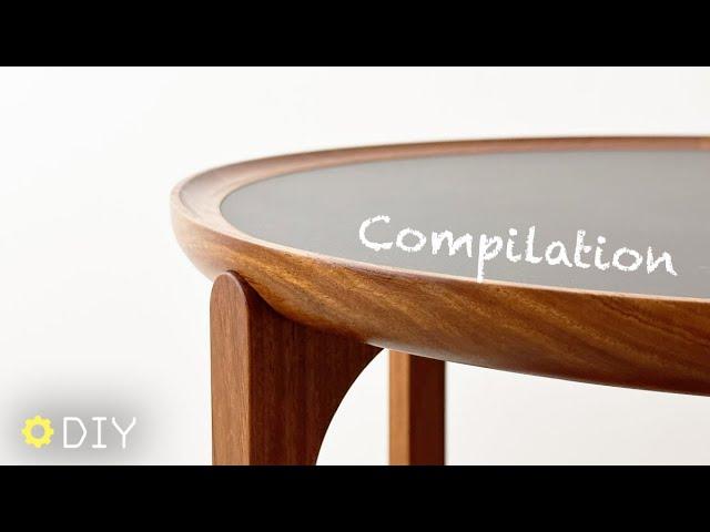 Making a low round table Compilation