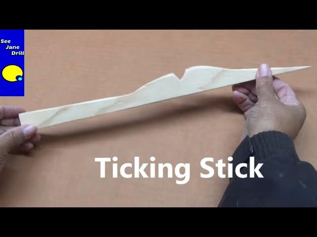 Tick Sticking, a Carpentry HACK (few people know)