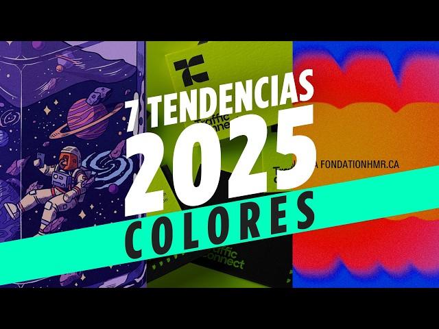  TOP 7 Tendencias de COLORES del 2025