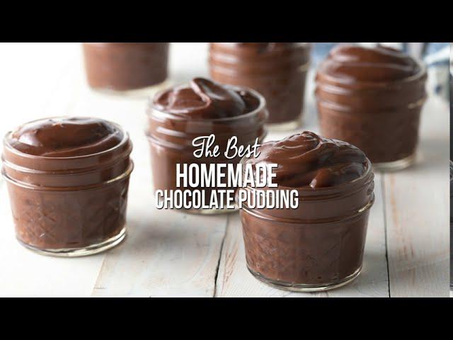 The Best Homemade Chocolate Pudding Recipe ⁠