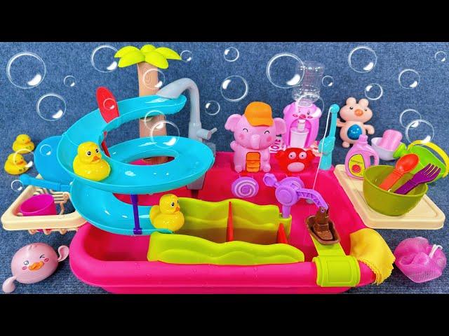 8 Minutes Satisfying with Unboxing Cute Baby Playing in water Toys Collection ASMR | Review Toys