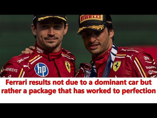 Ferrari now true rival to McLaren for F1 Constructors' title; losing Carlos Sianz will cost dearly