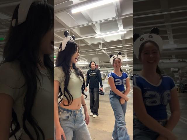 Our first take LOL @princessameliawu @Infamous_wu13 ​⁠​⁠#dance #friends #sofimanassyan