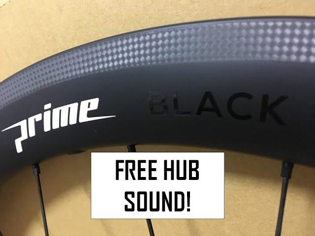 PRIME BLACK EDITION Carbon Wheels Freehub Sound