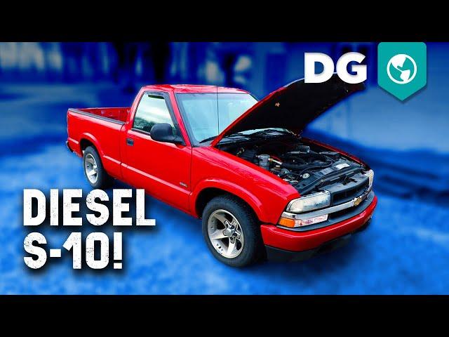 2.2 Isuzu 4cyl Diesel swapped 2000 Chevy S-10