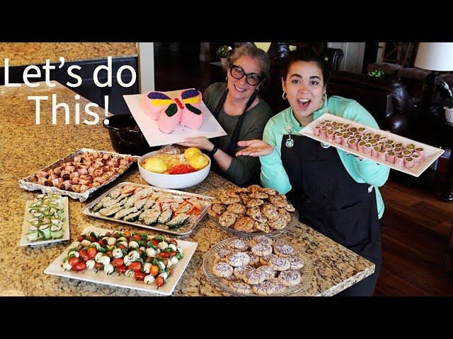 HUGE MEGA Party Prep for Two Big Parties | 16 Scratch Recipes