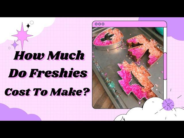 Car Freshie Price Breakdown / How Much Does Each Car Freshener Cost to Make? / Pricing Car Freshies